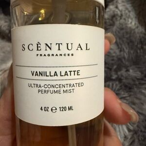 Vanilla Latte Perfume Mist - Cream